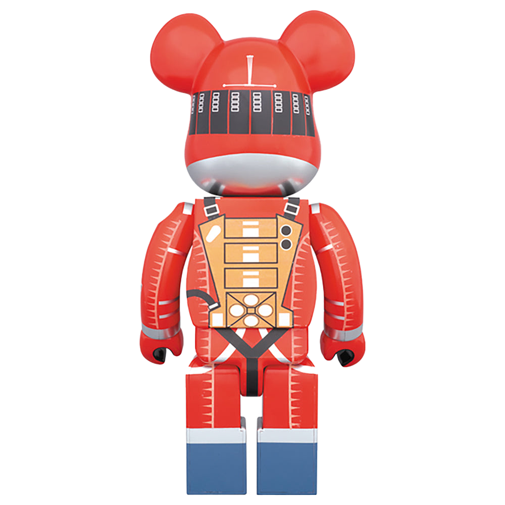 BE@RBRICK SPACE SUIT ORANGE Ver.1000％