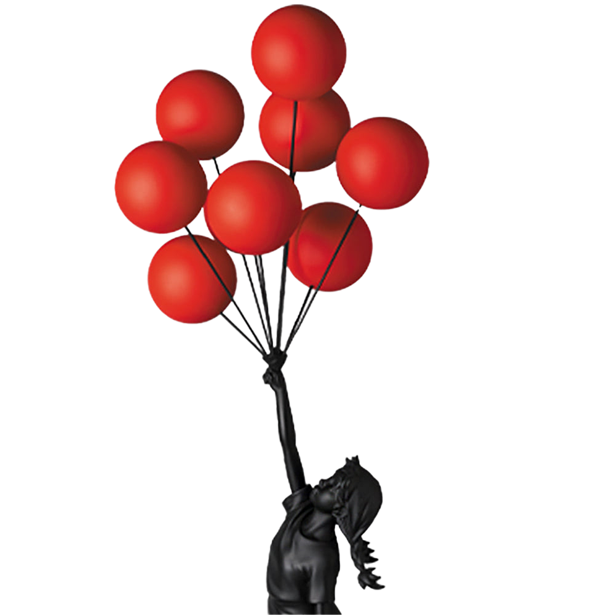 Sync. Flying Balloons Girl（Red Balloons w／Black Ver.）