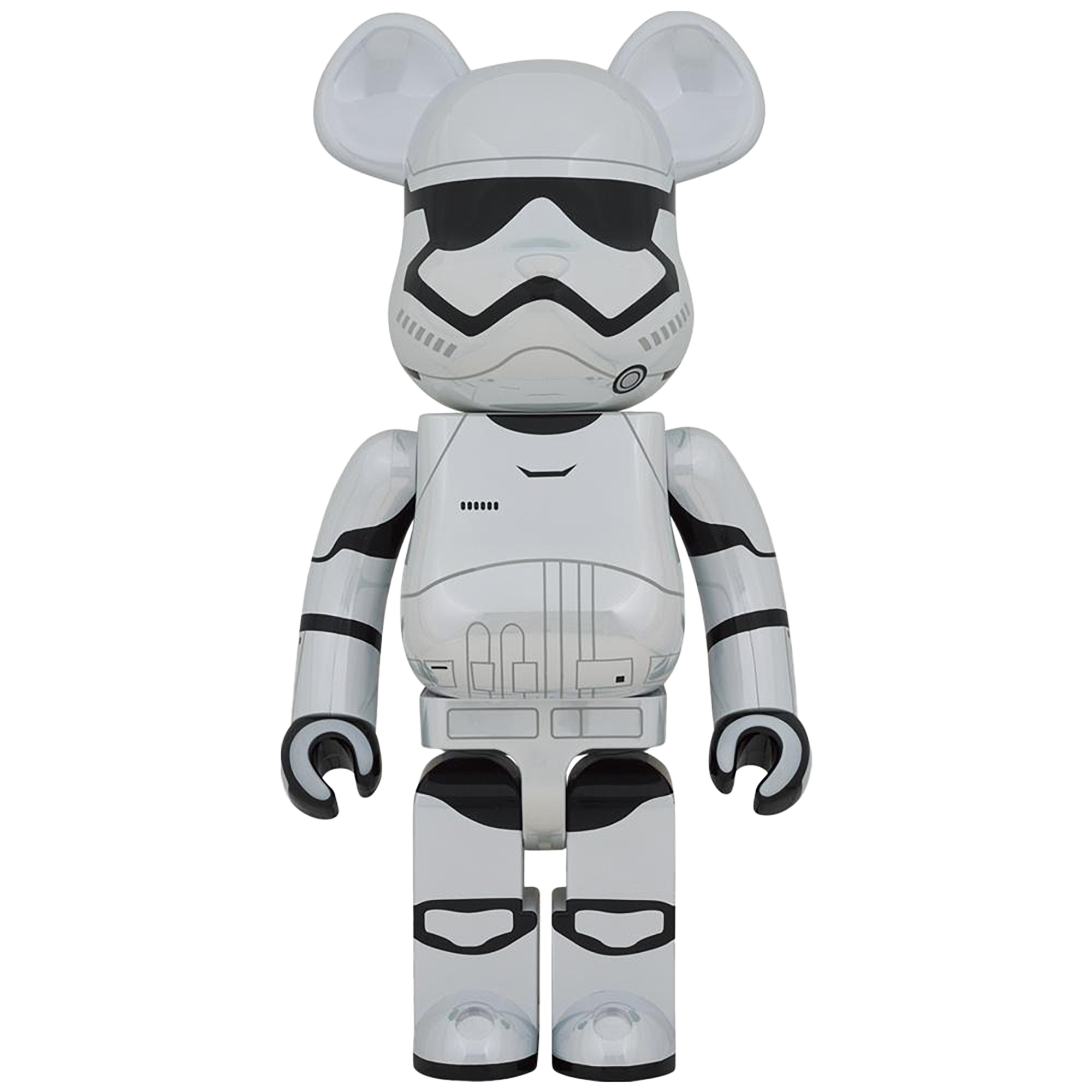 BE@RBRICK FIRST ORDER STORMTROOPER(TM) (The Force Awakens Ver.) CHROME Ver.1000％