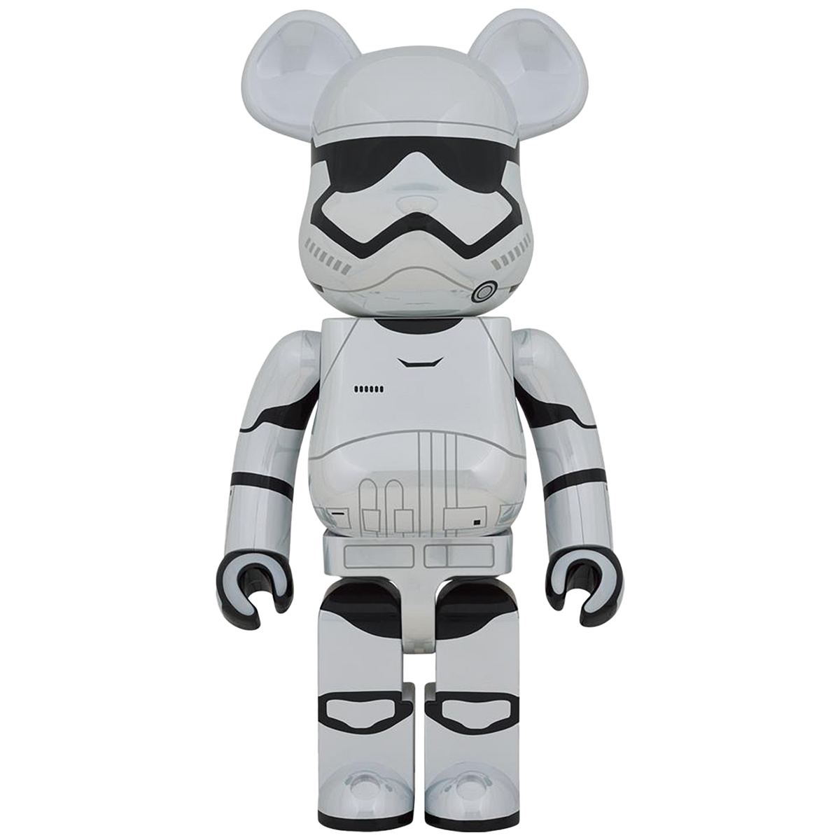 BE@RBRICK FIRST ORDER STORMTROOPER(TM) (The Force Awakens Ver.) CHROME Ver.1000％