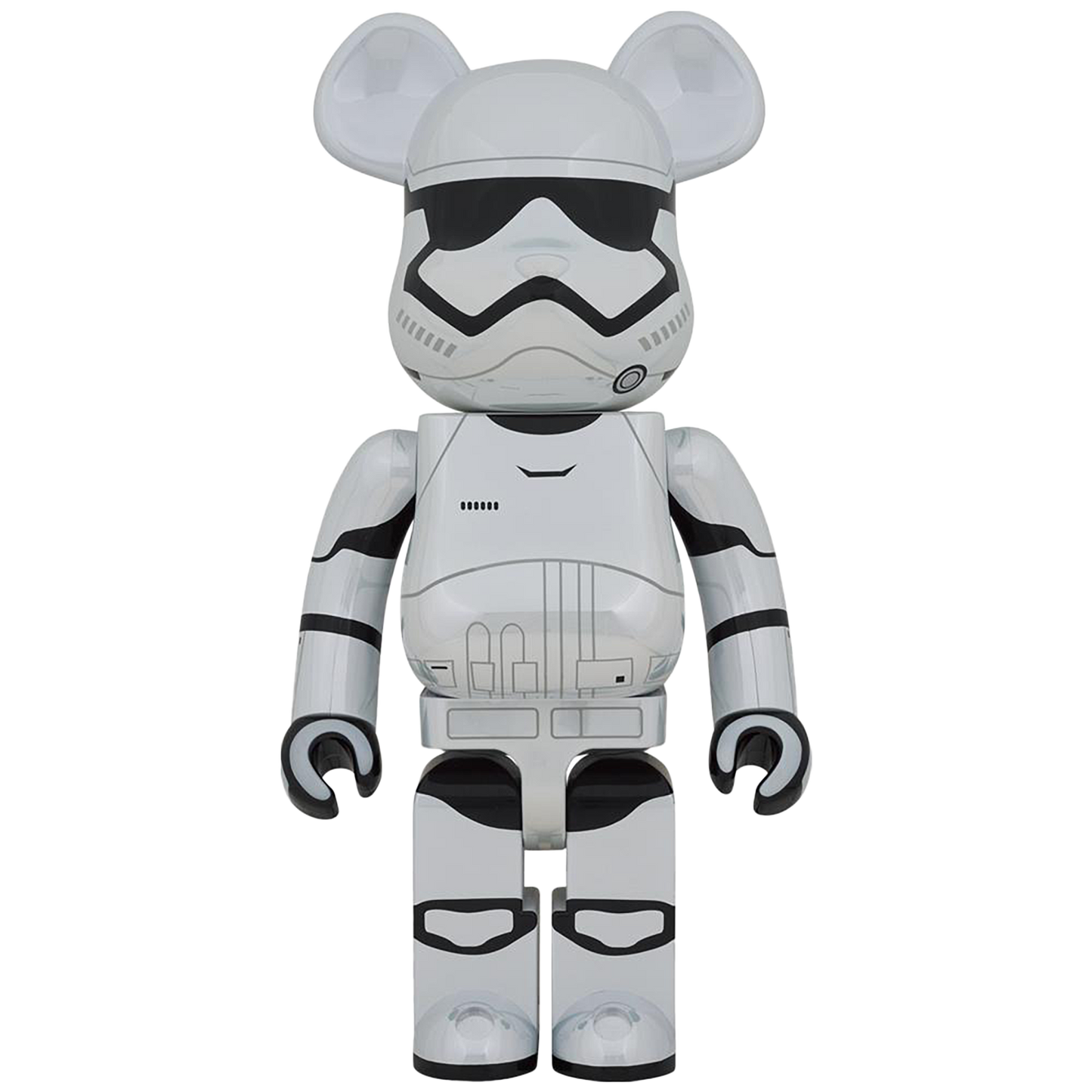 BE@RBRICK FIRST ORDER STORMTROOPER(TM) (The Force Awakens Ver.) CHROME Ver.1000％
