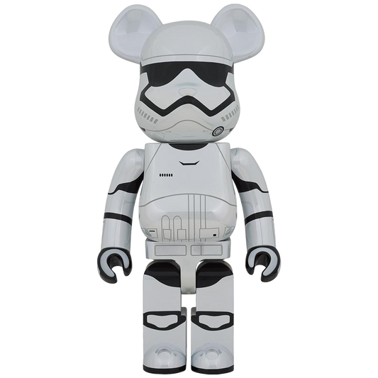 BE@RBRICK FIRST ORDER STORMTROOPER(TM) (The Force Awakens Ver.) CHROME Ver.1000％