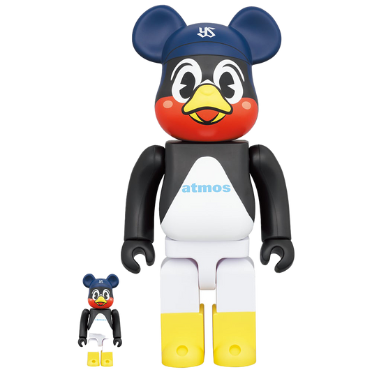 BE@RBRICK atmos × 东京养乐多燕子 100% & 400%