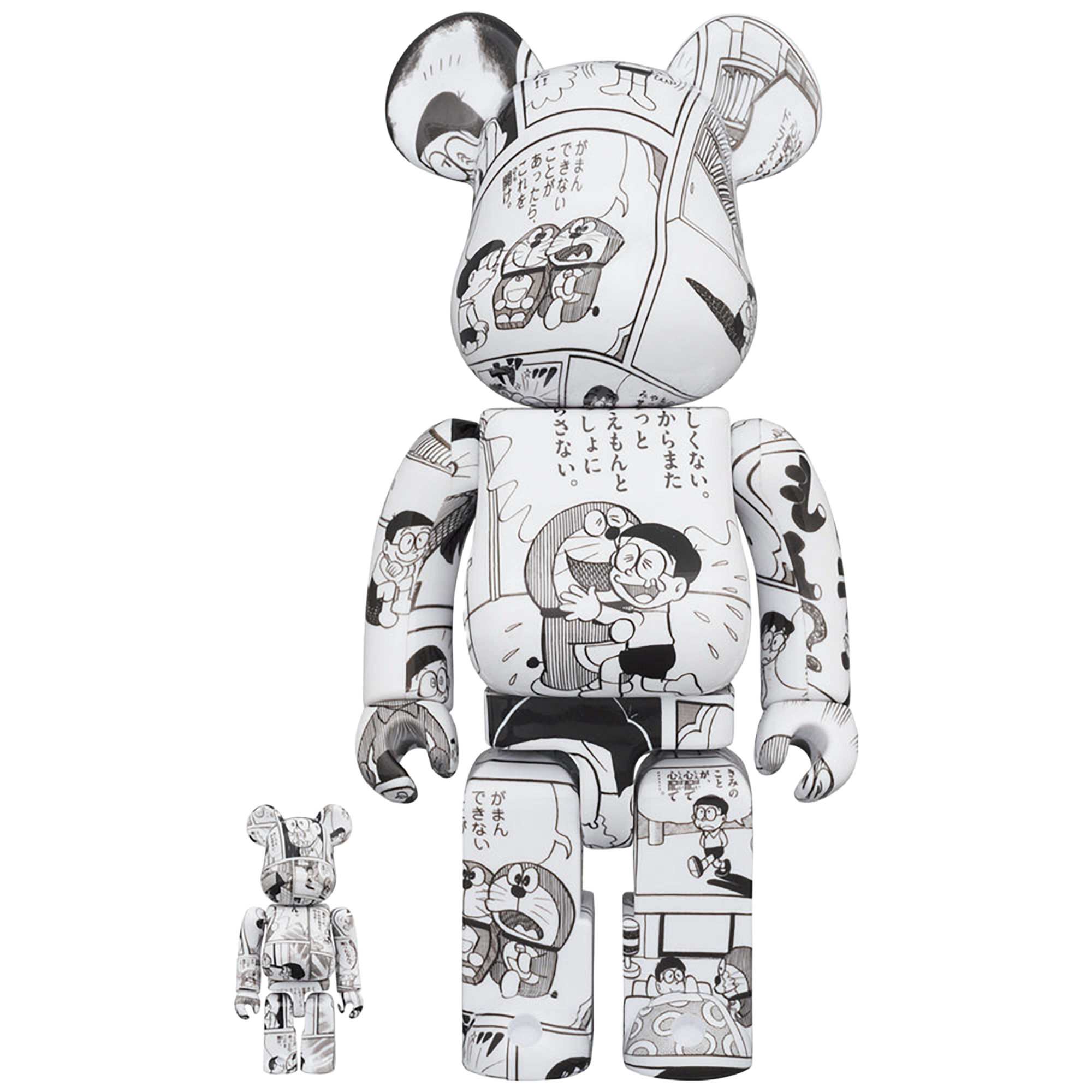 BE@RBRICK Doraemon comics Ver. 100％ & 400％