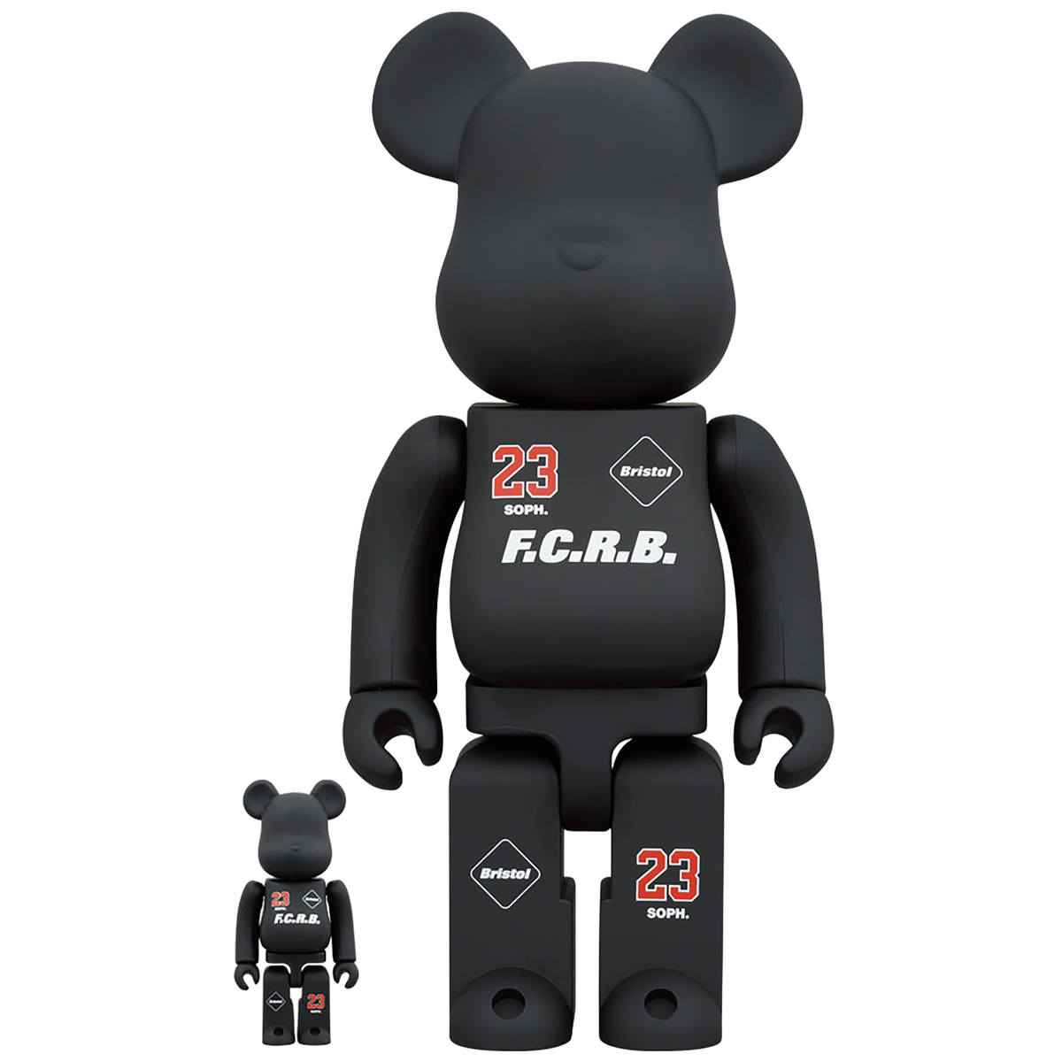 F.C.R.B.索菲。东京 23 BE@RBRICK 100% 和 400%