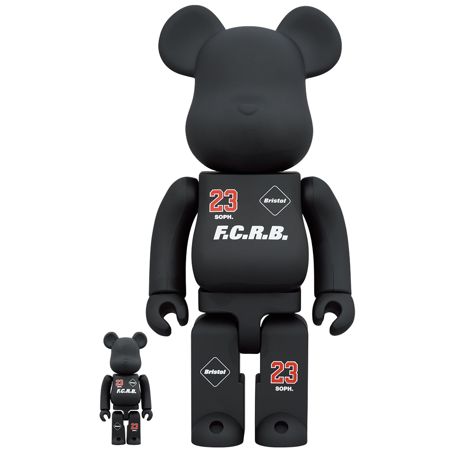 F.C.R.B.索菲。东京 23 BE@RBRICK 100% 和 400%
