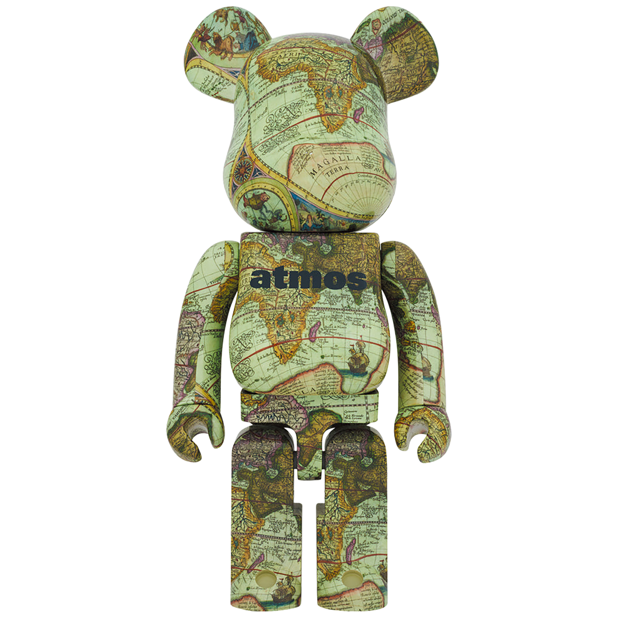 BE@RBRICK atmos 老化地图 1000%