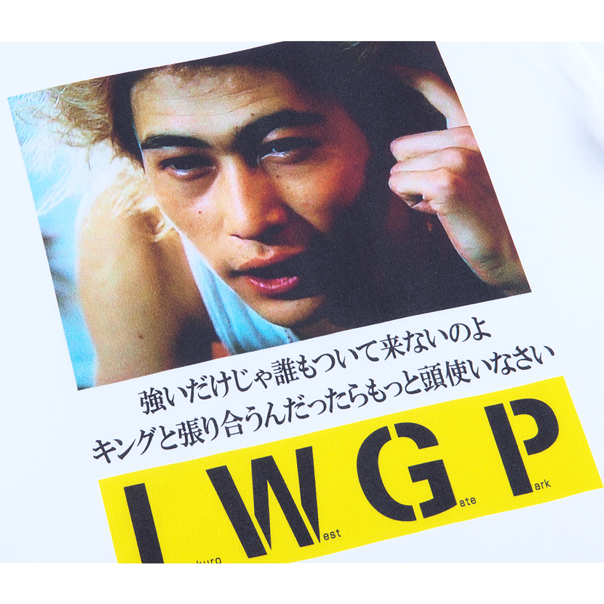 MLE×I.W.G.P. PHOTO MESSAGE TEE 01