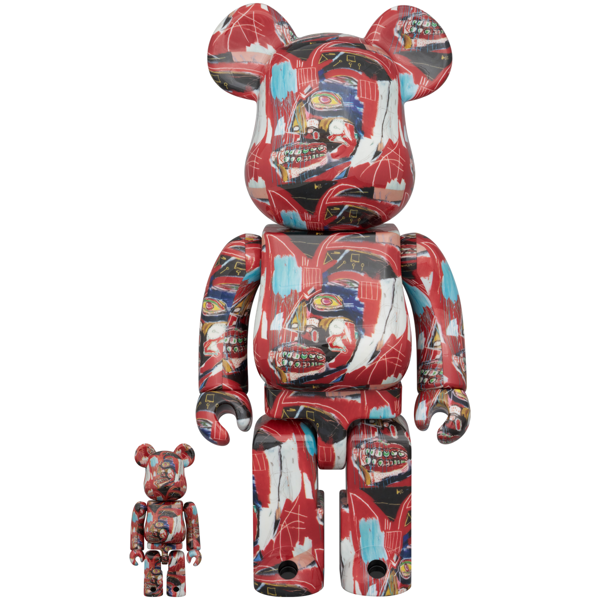 BE@RBRICK JEAN-MICHEL BASQUIAT 13th Ver. 100％ & 400％《2026年9月