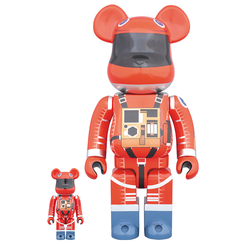 BE@RBRICK SPACE SUIT ORANGE Ver.100％ & 400％_0