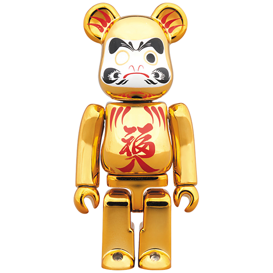 BE@RBRICK 達磨 金メッキ 福入 100％