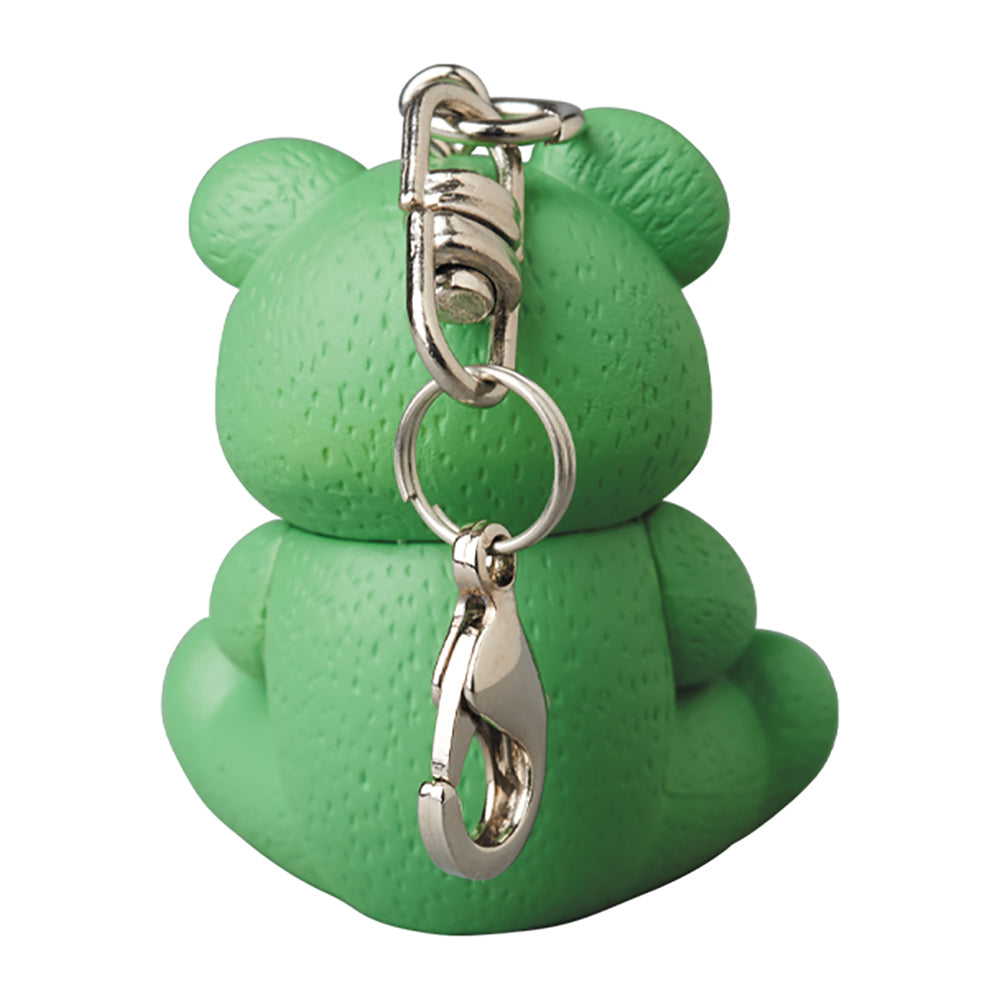 KEYCHAIN UNDERCOVER BEAR MOSSGREEN／LAVENDER／CREAM_4