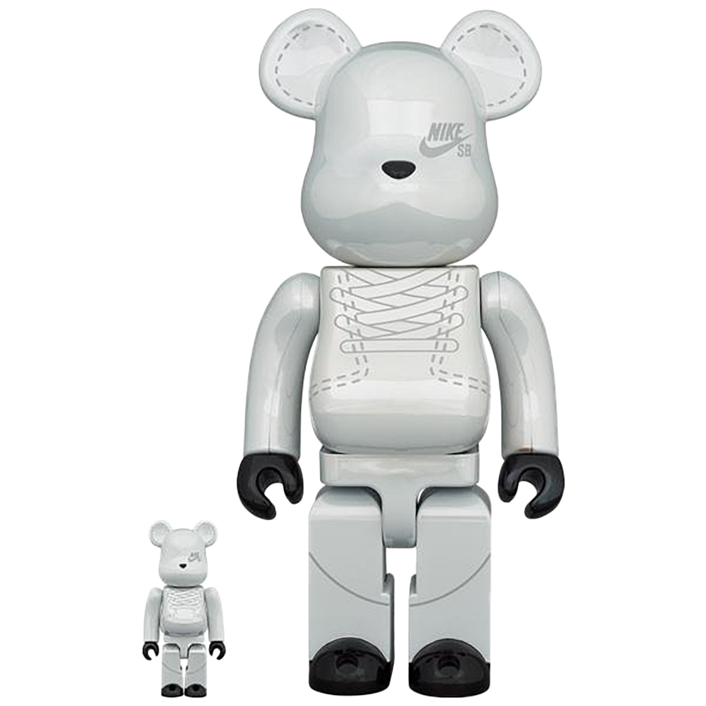 BE@RBRICK NIKE SB 2020 WHITE 100% & 400%