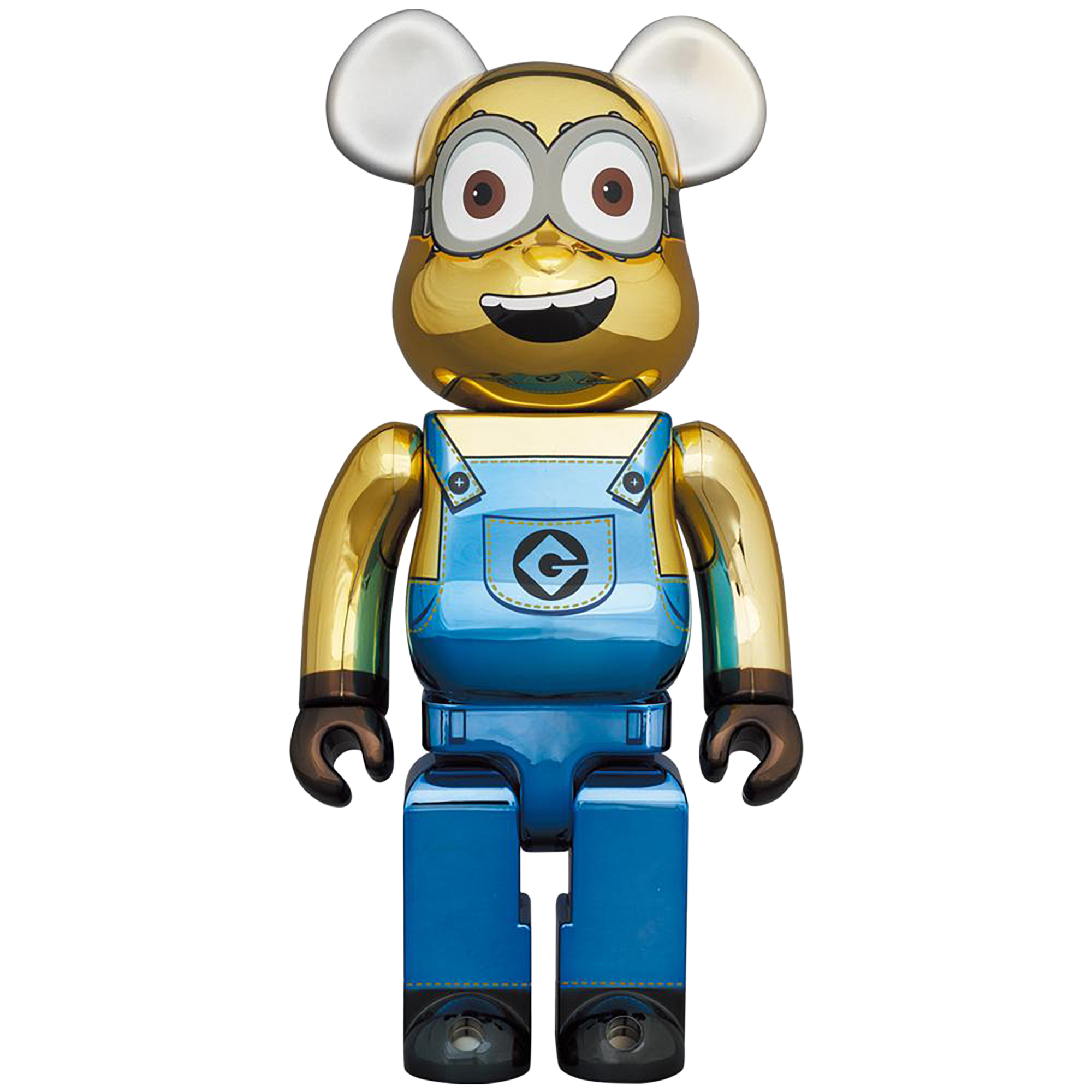 BE@RBRICK DAVE CHROME Ver. 1000％