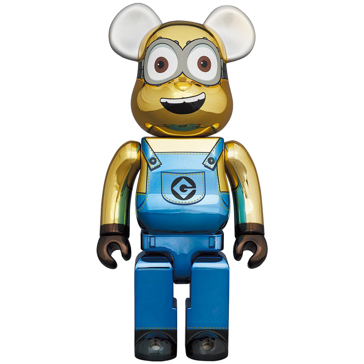 BE@RBRICK DAVE CHROME Ver. 1000％
