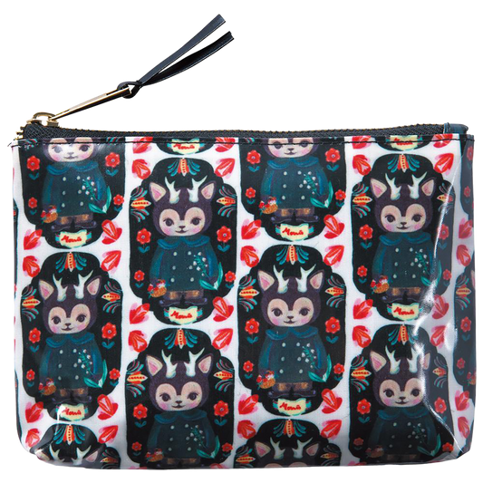 MLE Nathalie Lete × KAORI HINATA Cosmetic pouch Small
