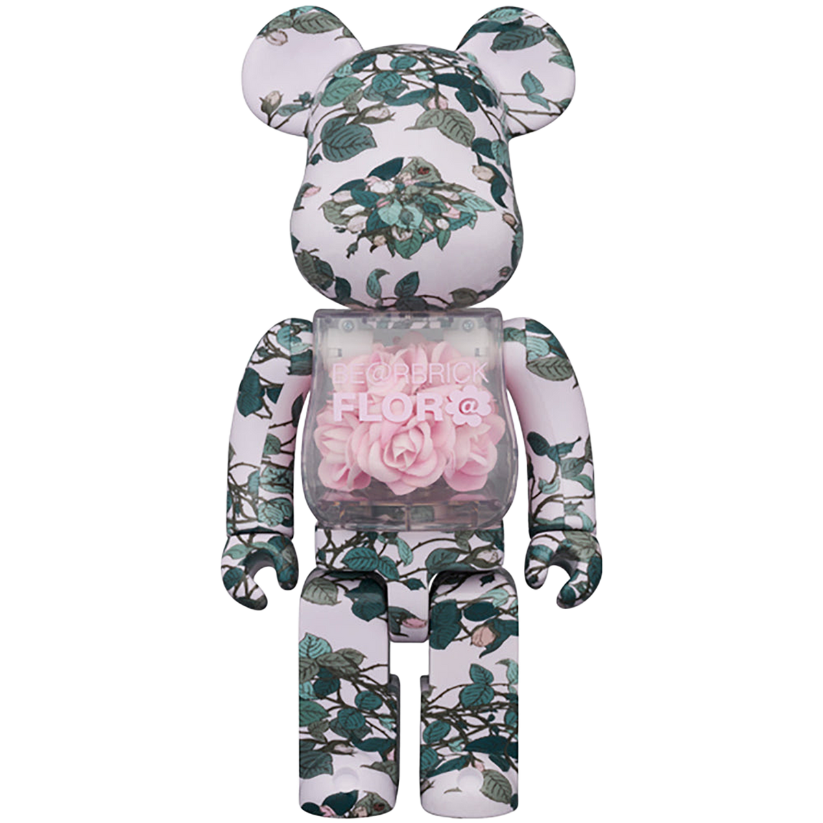 BE@RBRICK FLOR@ PINK ROSE 400％