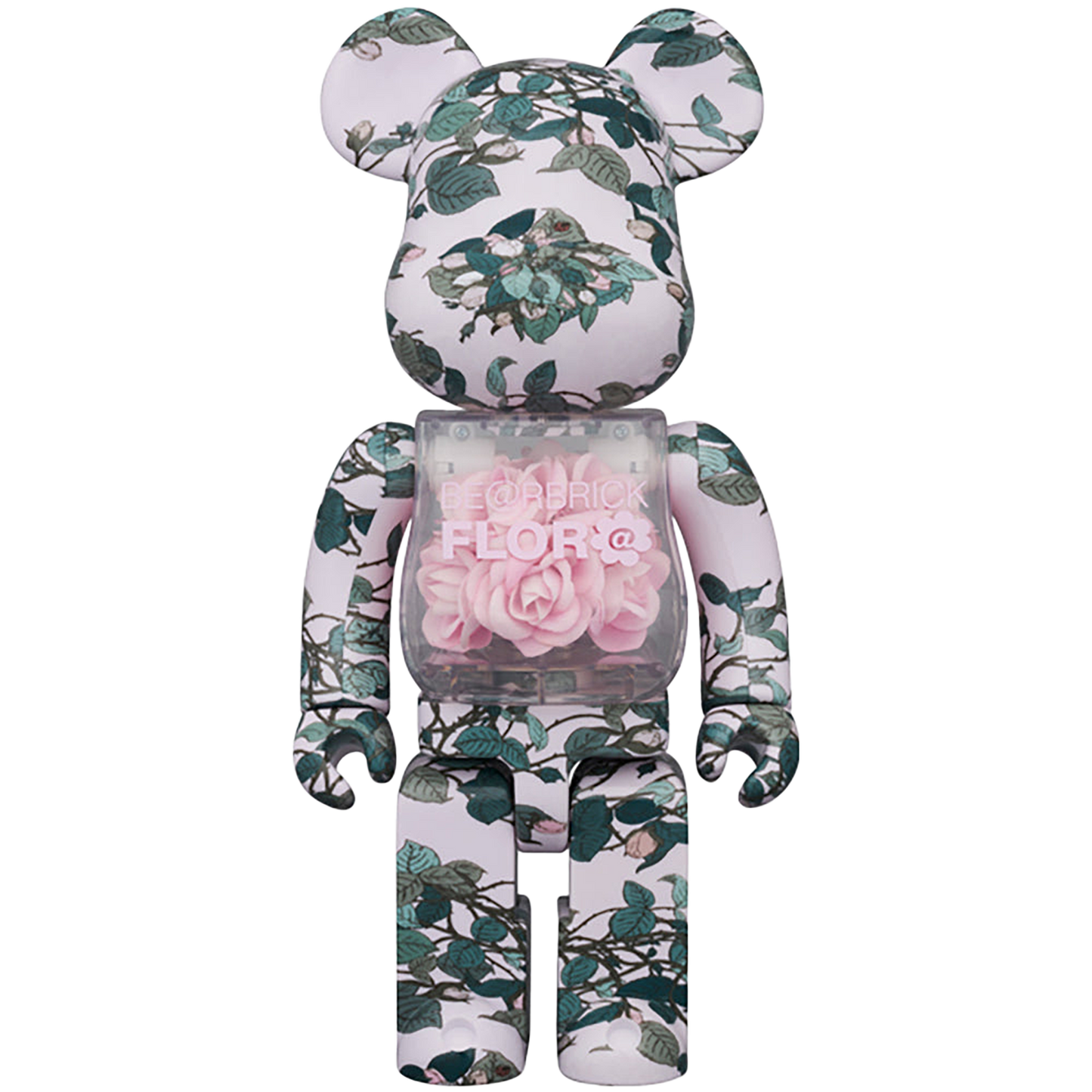 BE@RBRICK FLOR@ PINK ROSE 400％
