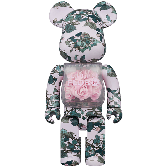 BE@RBRICK FLOR@ PINK ROSE 400％