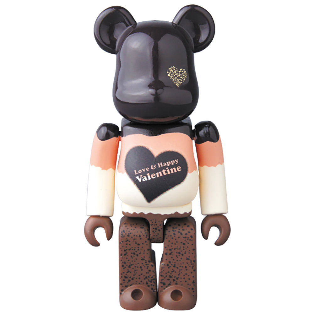 2017 Valentine BE@RBRICK Mousse Chocolat Ver.100％_0
