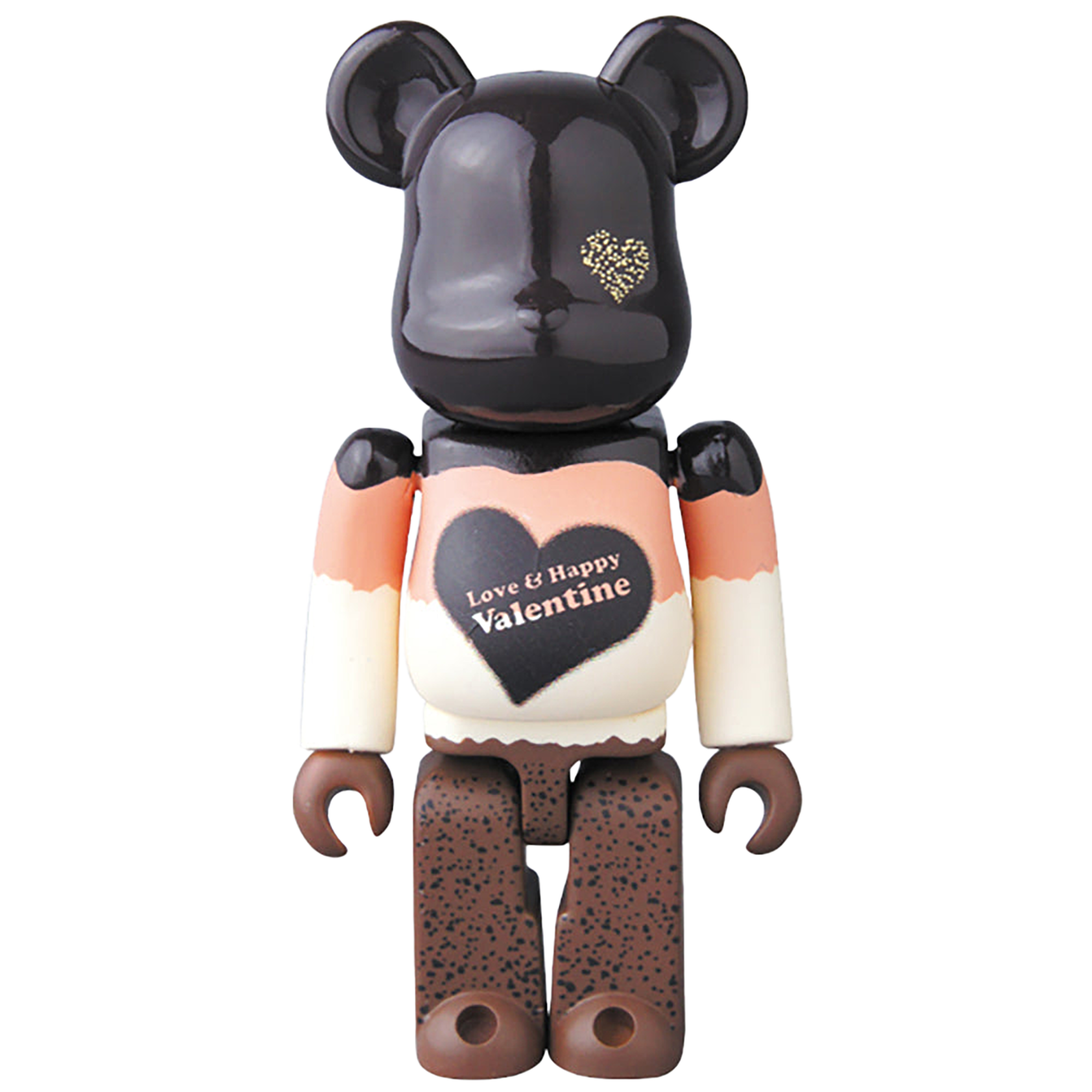 2017 Valentine BE@RBRICK Mousse Chocolat Ver.100％