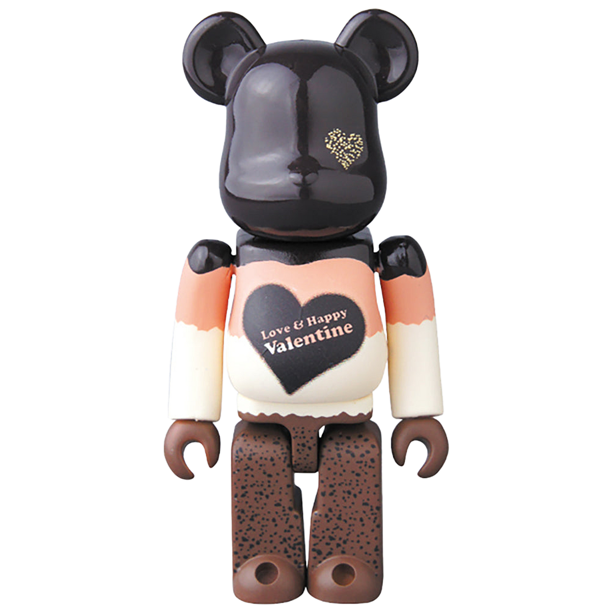 2017 Valentine BE@RBRICK Mousse Chocolat Ver.100％