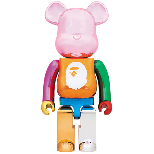 A BATHING APE(R) 25th ANNIV. MULTI COLOR BE@RBRICK 1000％