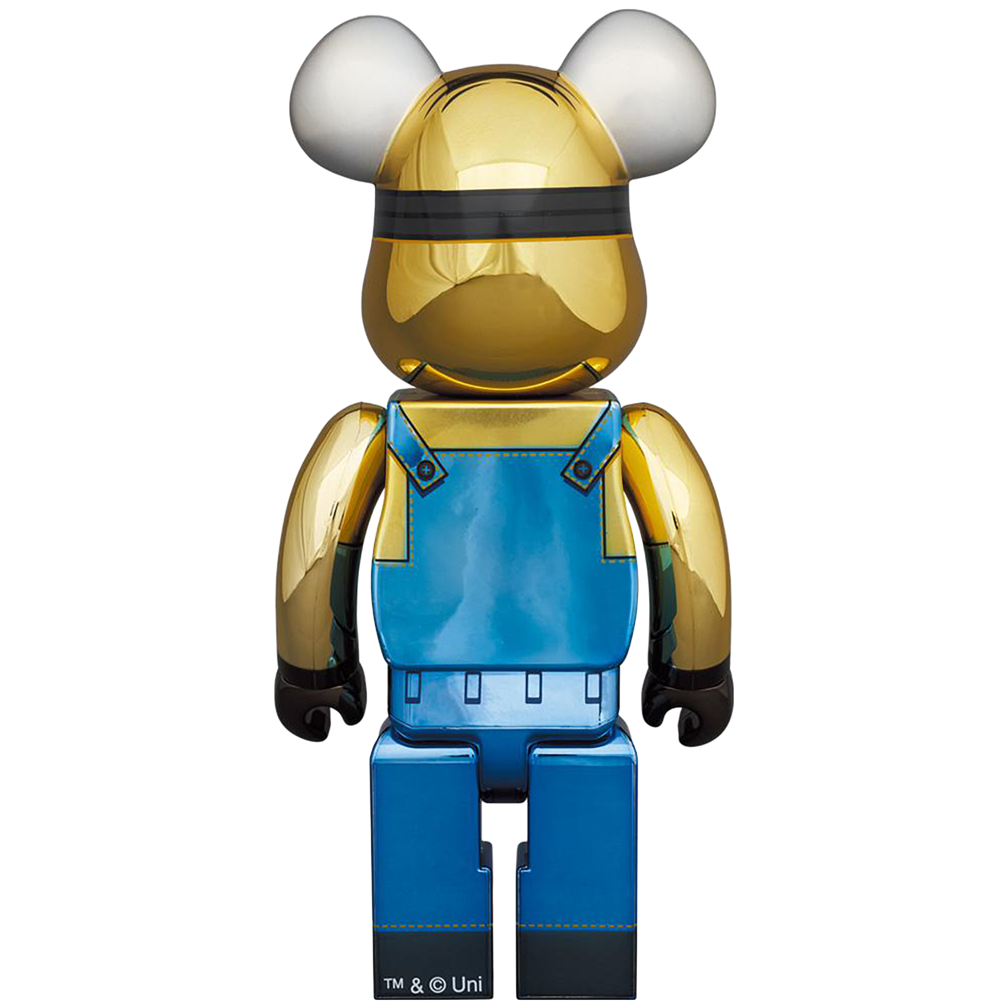 BE@RBRICK DAVE CHROME Ver. 1000％