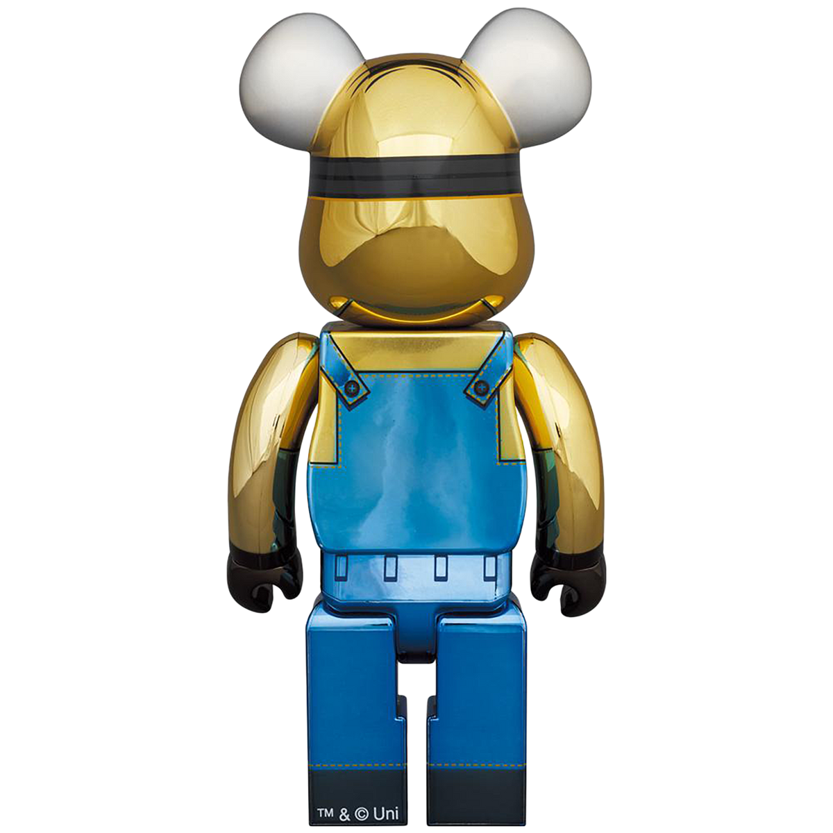 BE@RBRICK DAVE CHROME Ver. 1000％