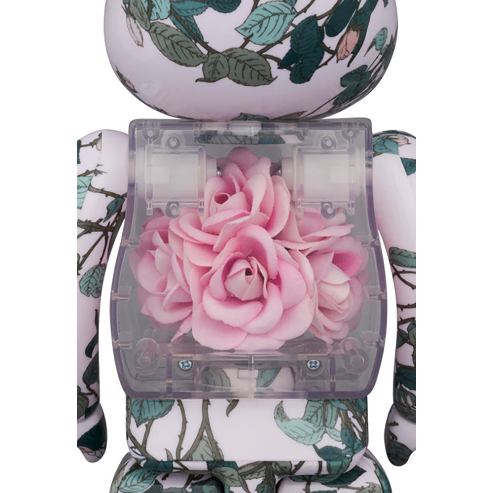BE@RBRICK FLOR@ PINK ROSE 400％_1