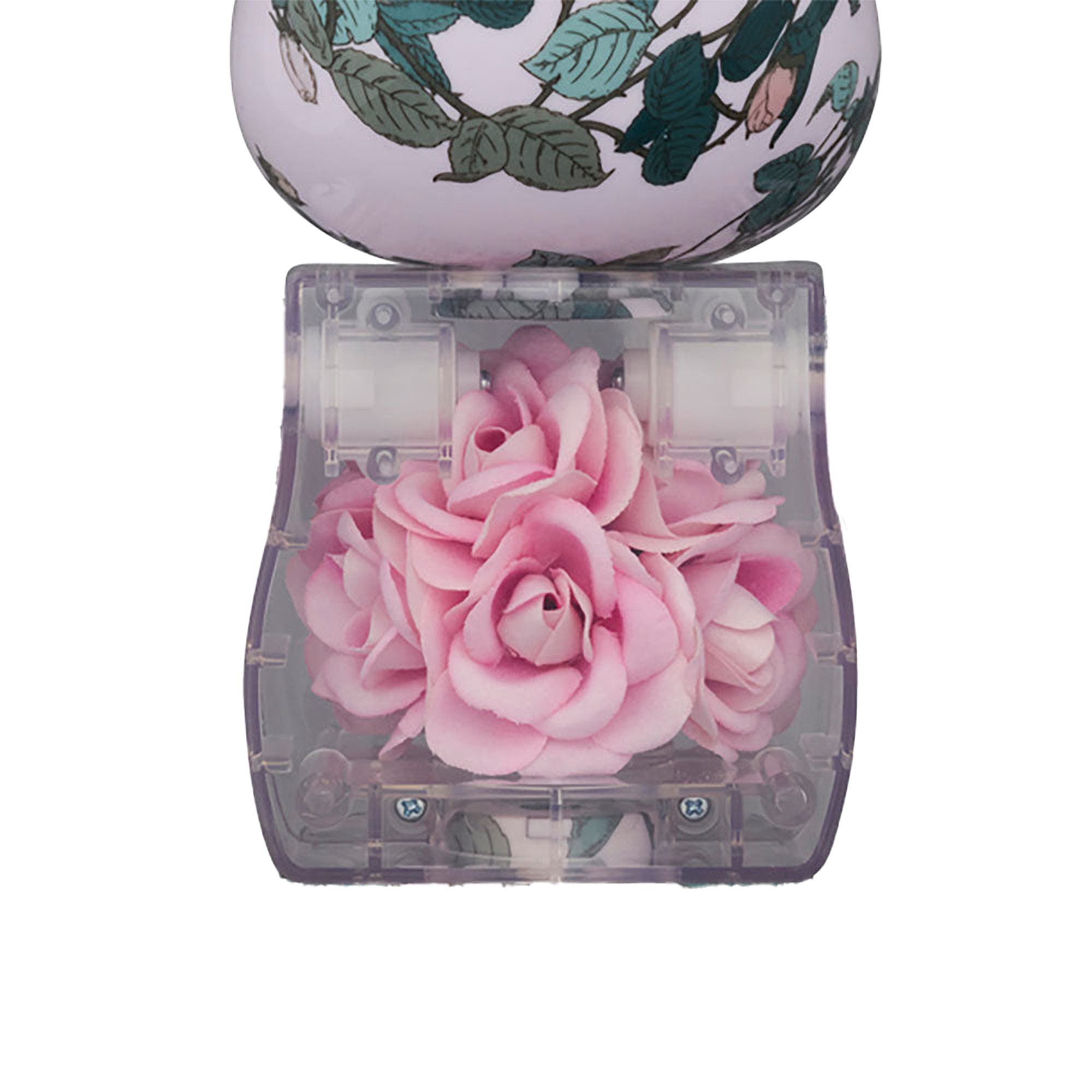 BE@RBRICK FLOR@ PINK ROSE 400％