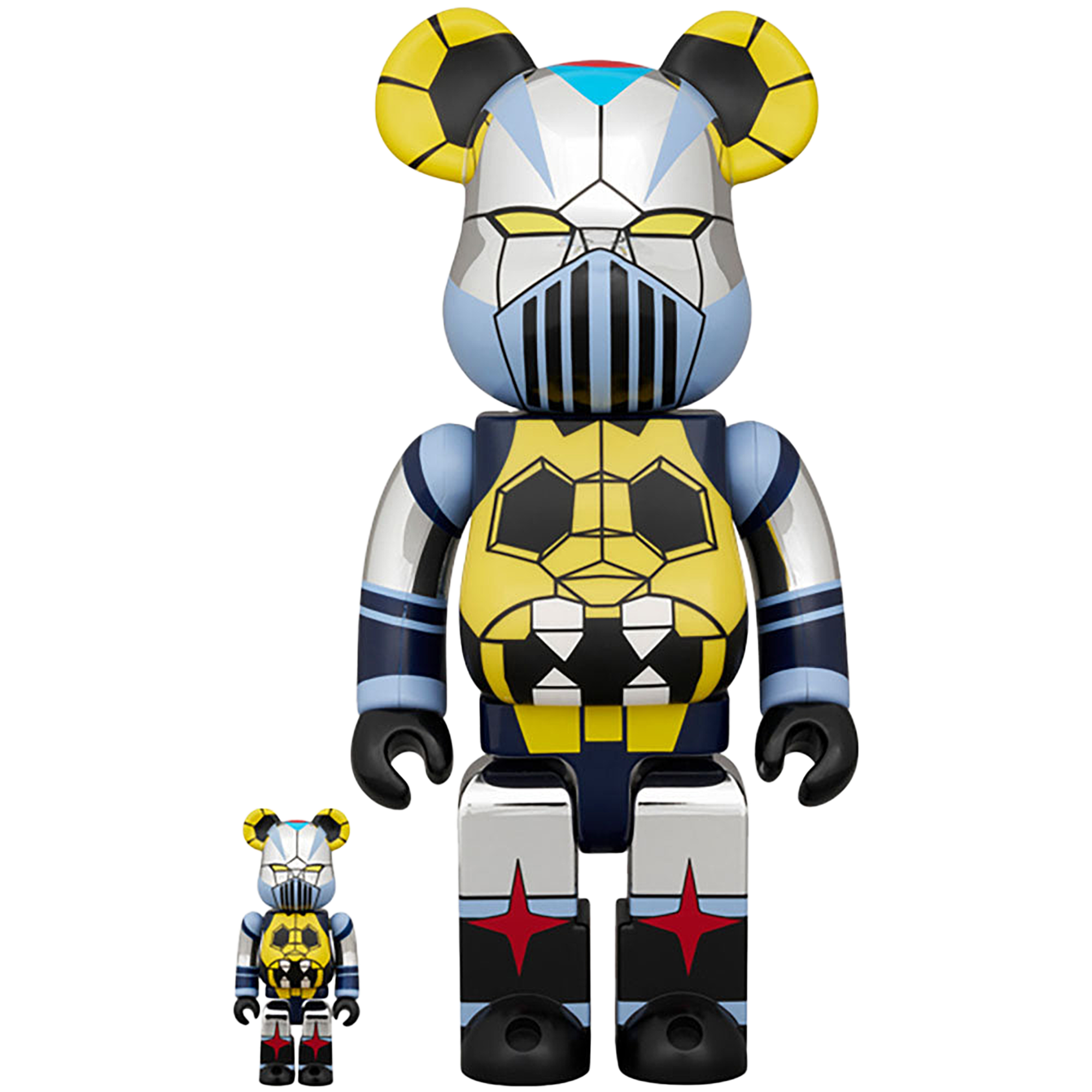 BE@RBRICK ガイキング メッキVer. 100％ & 400％