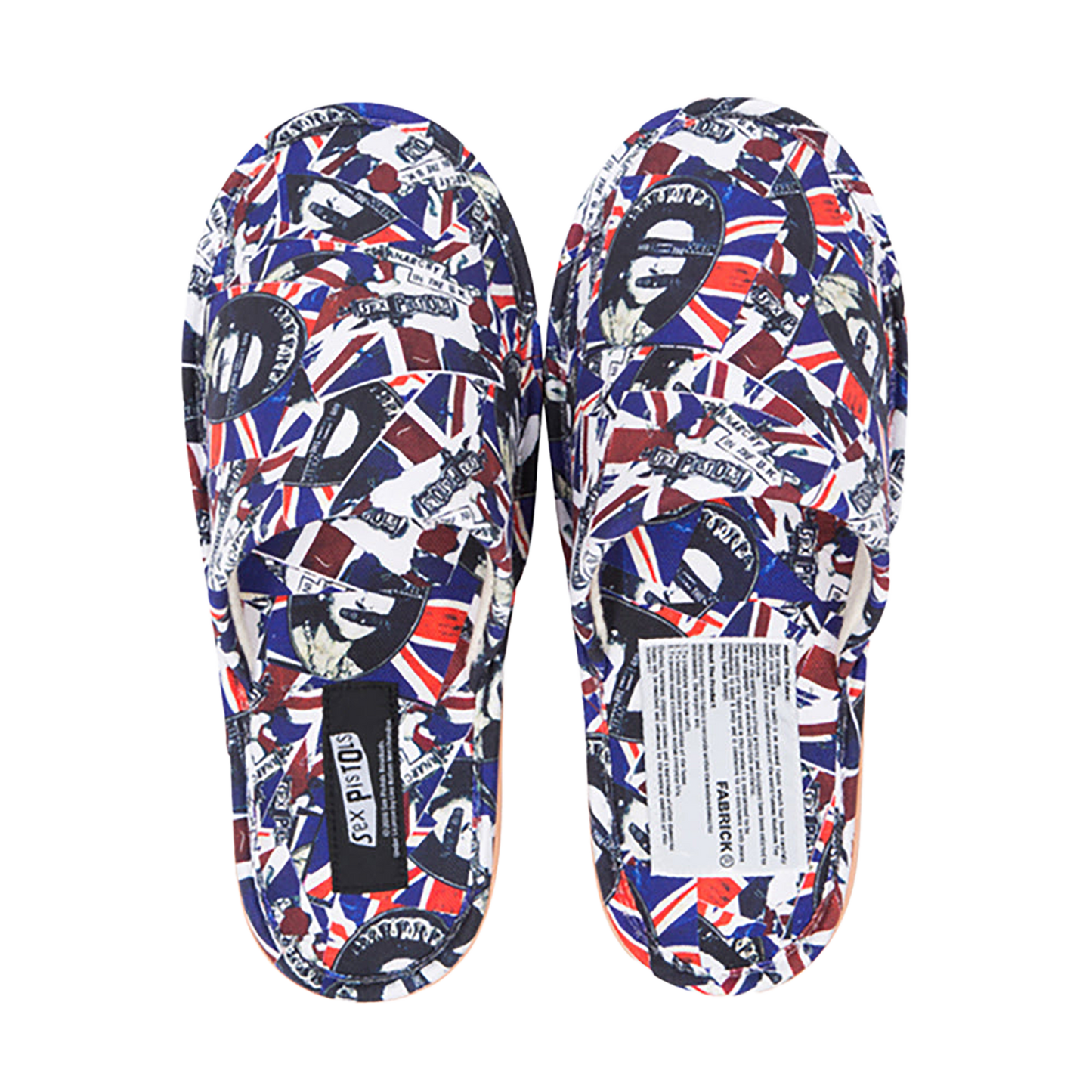 MLE SEX PISTOLS God Save The Queen 2 SLIPPERS