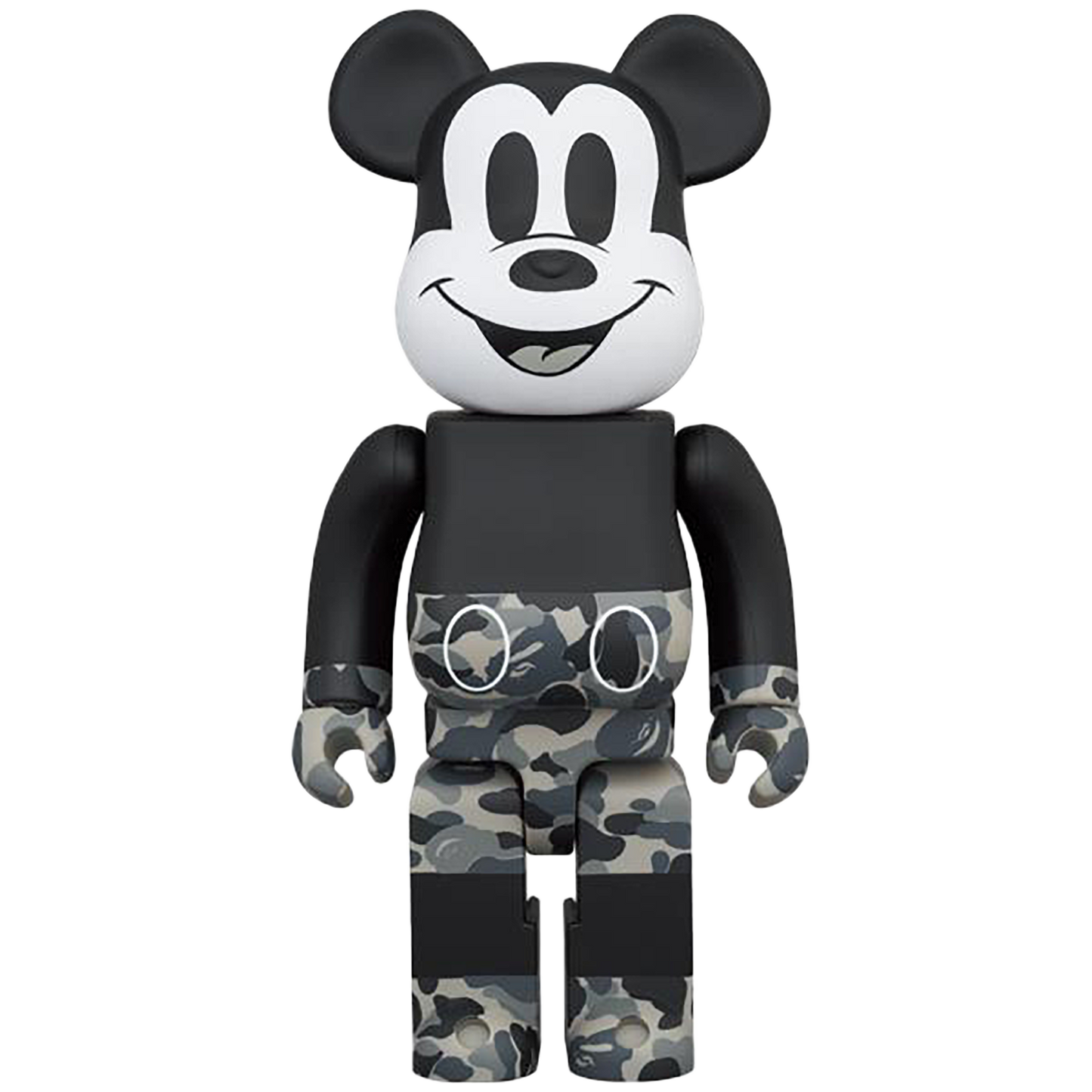 BE@RBRICK BAPE(R) MICKEY MOUSE MONOTONE Ver. 100％ & 400％