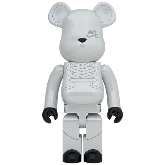 BE@RBRICK 耐克 SB 2020 白色 1000%