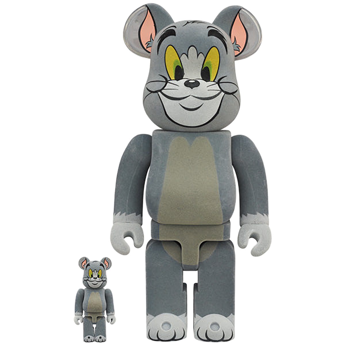 BE@RBRICK TOM Flocky Ver. 100％ & 400％（TOM AND JERRY）
