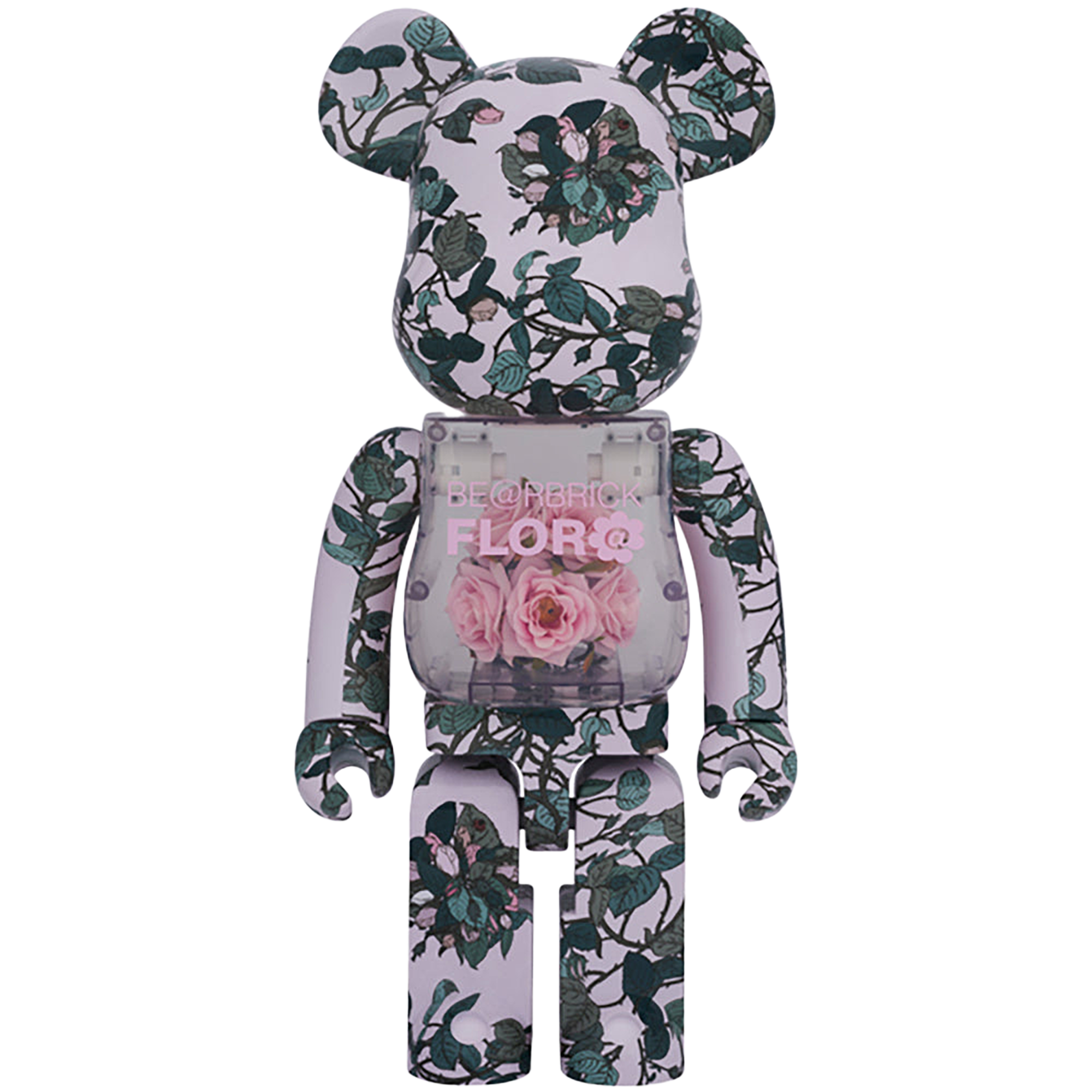 BE@RBRICK FLOR@ PINK ROSE 1000％