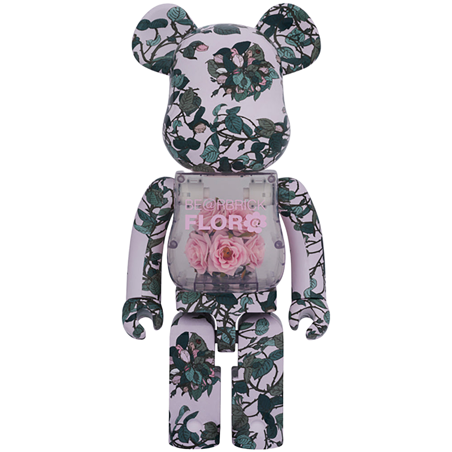 BE@RBRICK FLOR@ PINK ROSE 1000％