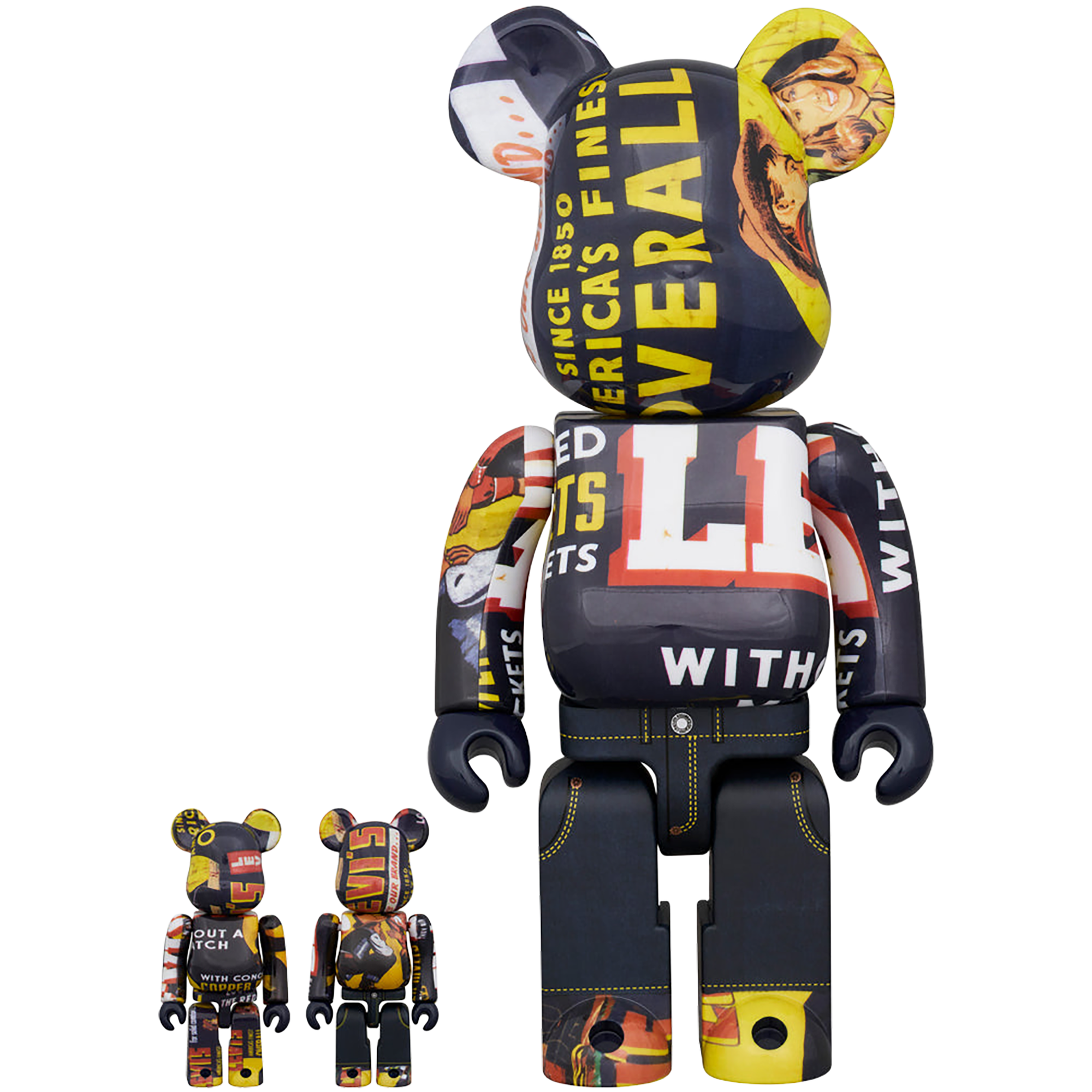 BE@RBRICK LEVI'S BANNER 100％ & 400％

