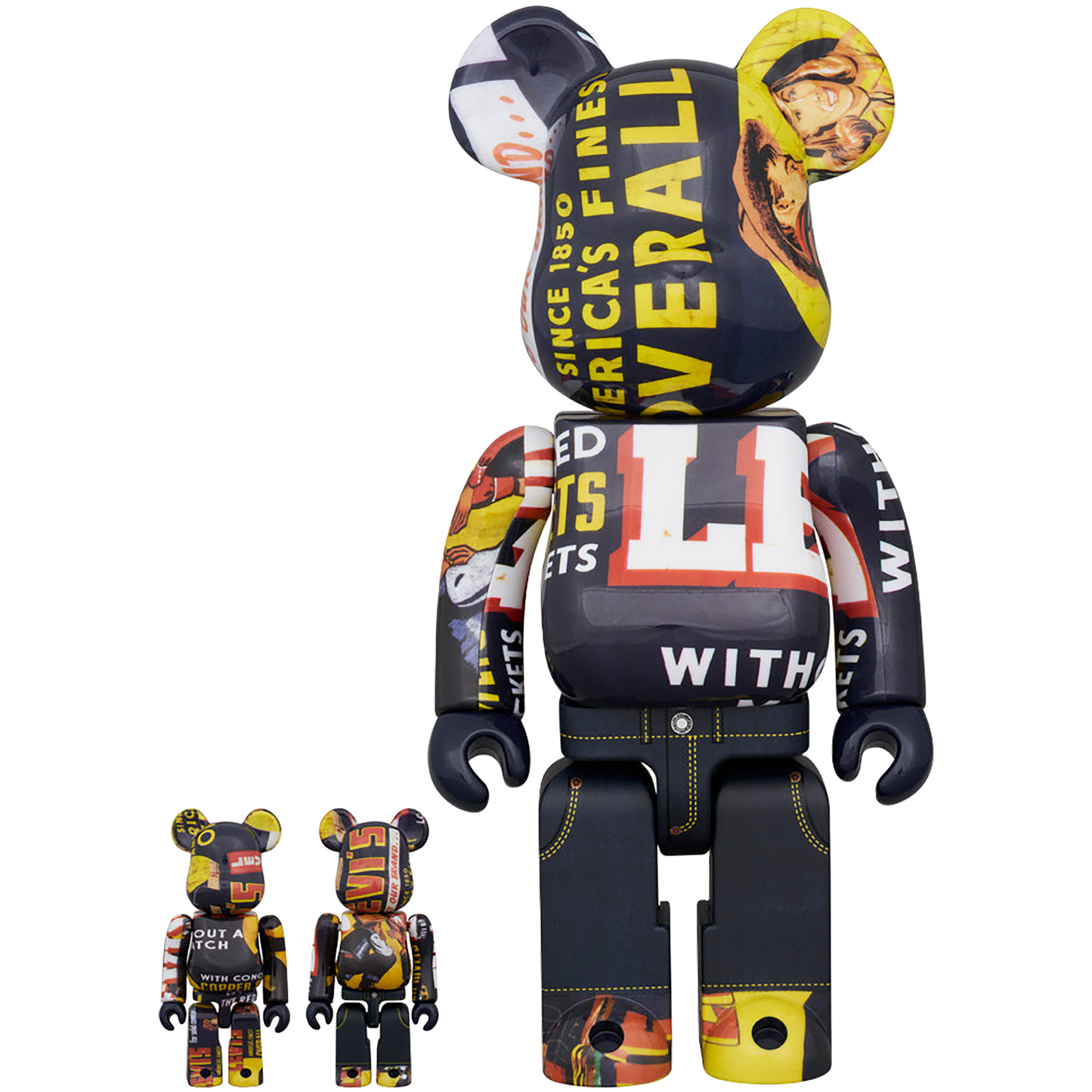 BE@RBRICK LEVI'S BANNER 100％ & 400％
