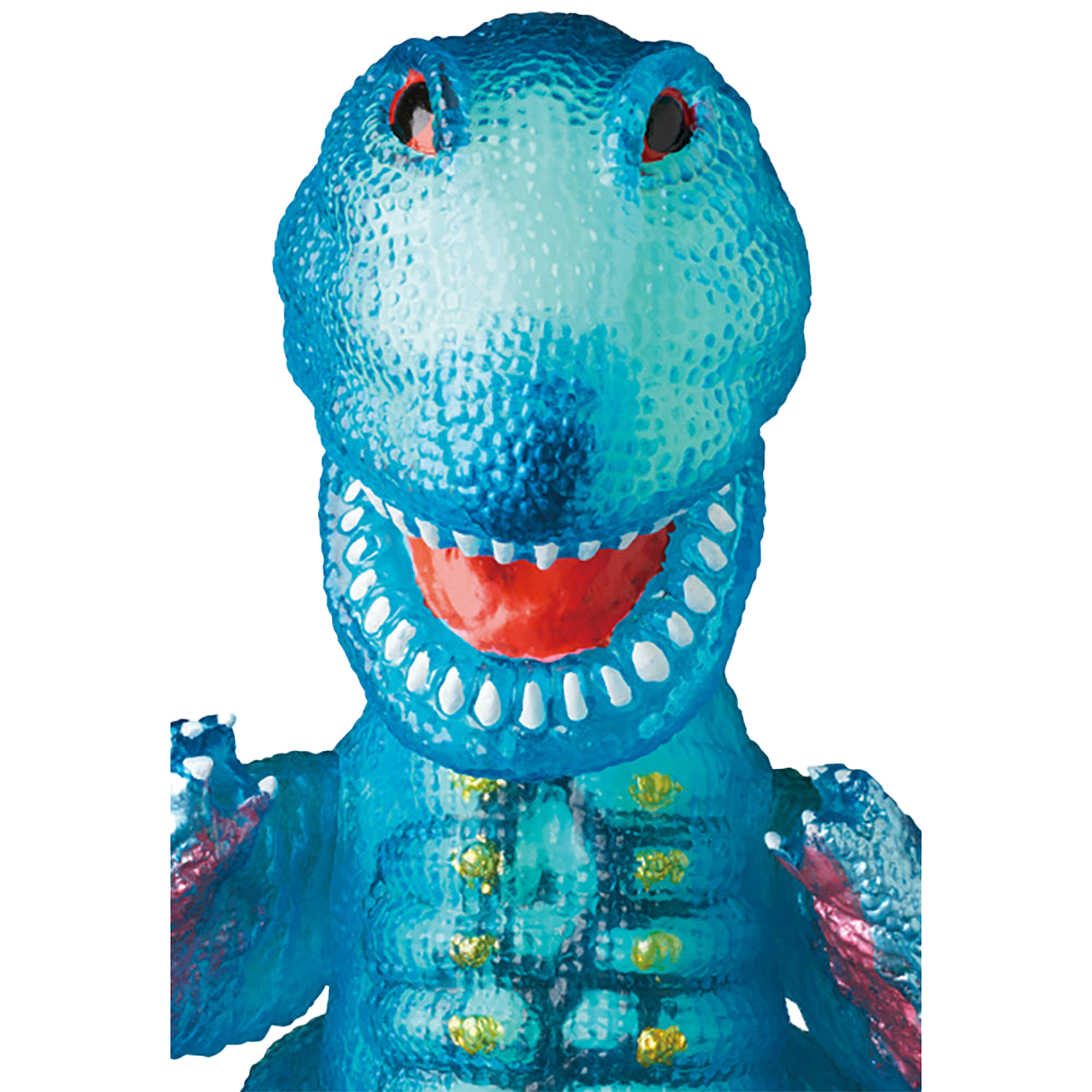 ゴガメジラー （クリアブルー+蓄光内臓）
