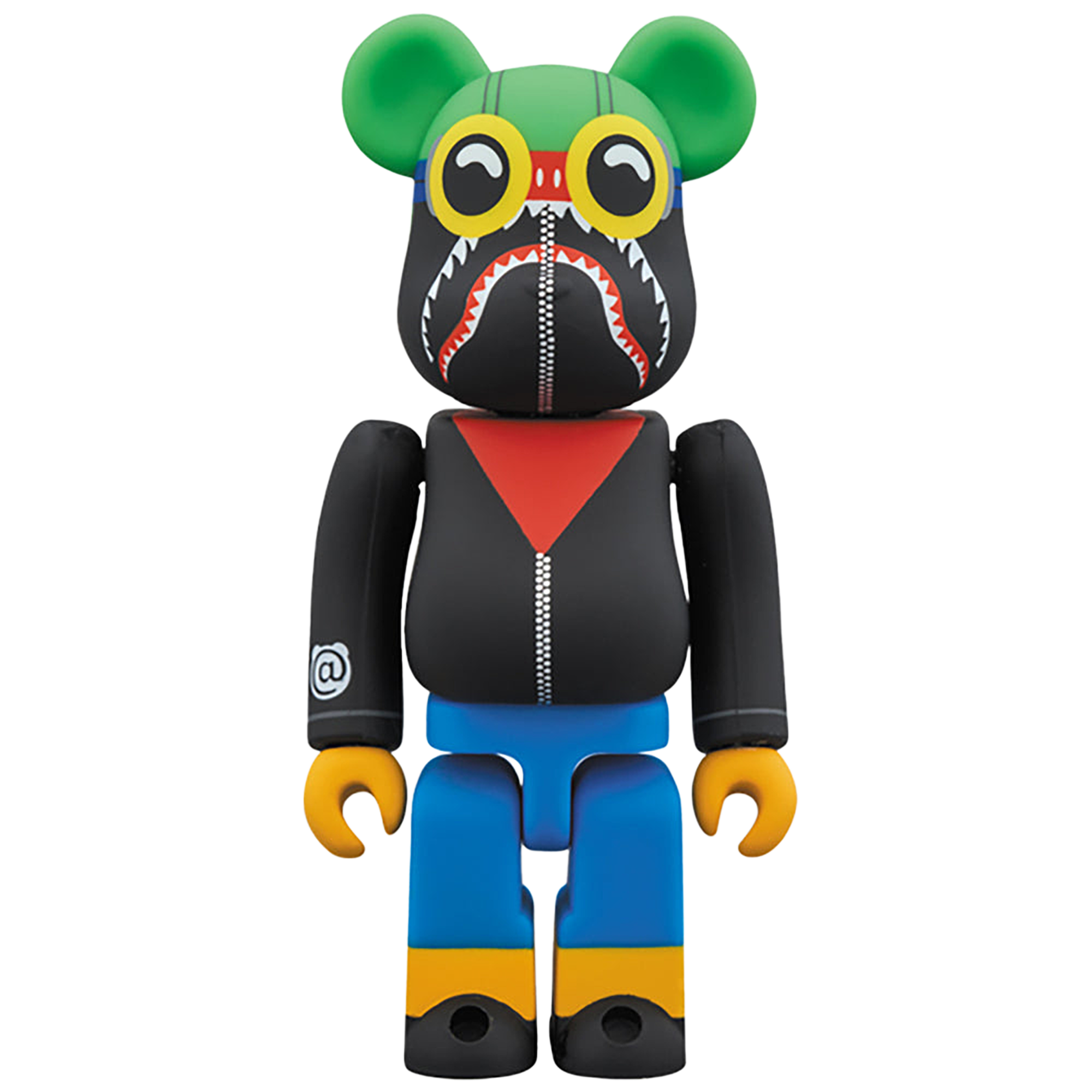 A BATHING APE(R) × HEBRU BRANTLEY × SOCIAL STATUS BE@RBRICK 100％