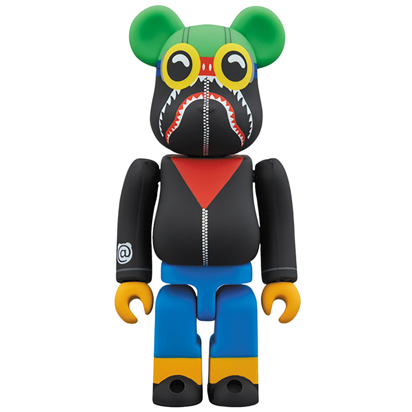 A BATHING APE(R) × HEBRU BRANTLEY × SOCIAL STATUS BE@RBRICK 100％
