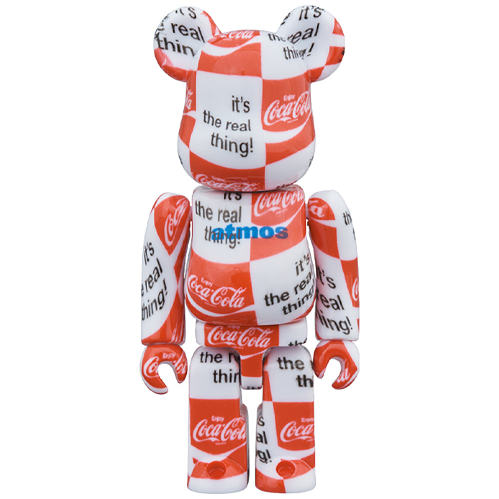 BE@RBRICK atmos × Coca-Cola 100％ & 400％ CHECKERBOARD_1