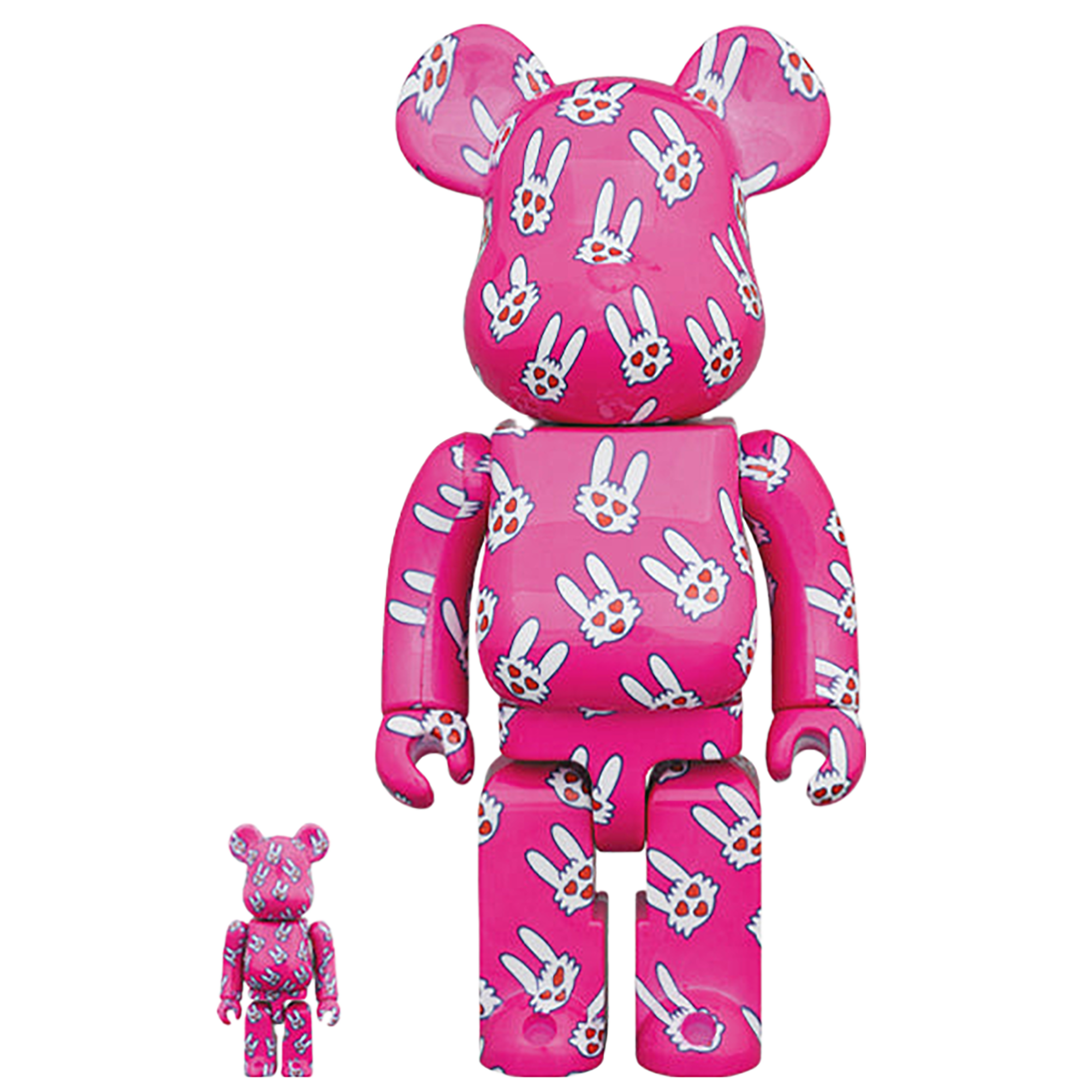 BE@RBRICK Hitohata Usagi 100% & 400%(Imawano Kiyoshiro 50th Celebration)