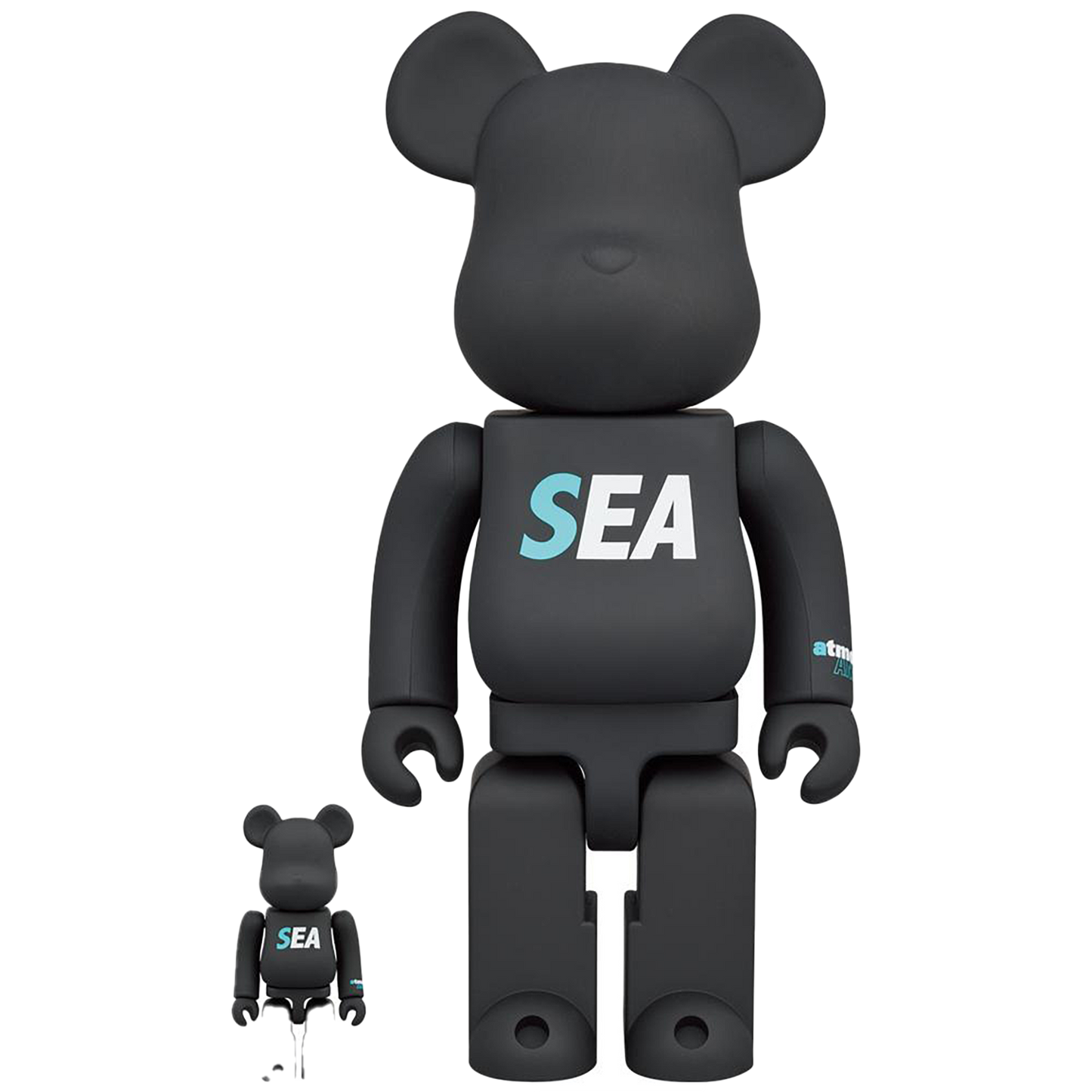 BE@RBRICK atmos × WIND AND SEA 100％ & 400％