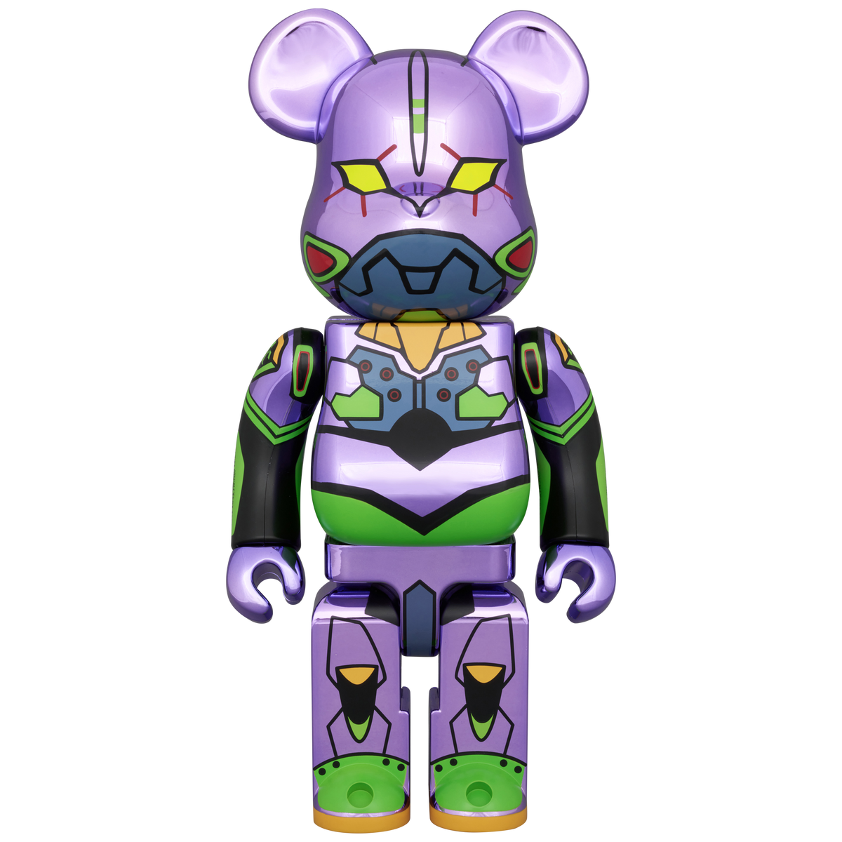 BE@RBRICK エヴァンゲリオン初号機 (新塗装メッキ版) 400％《2026年9月