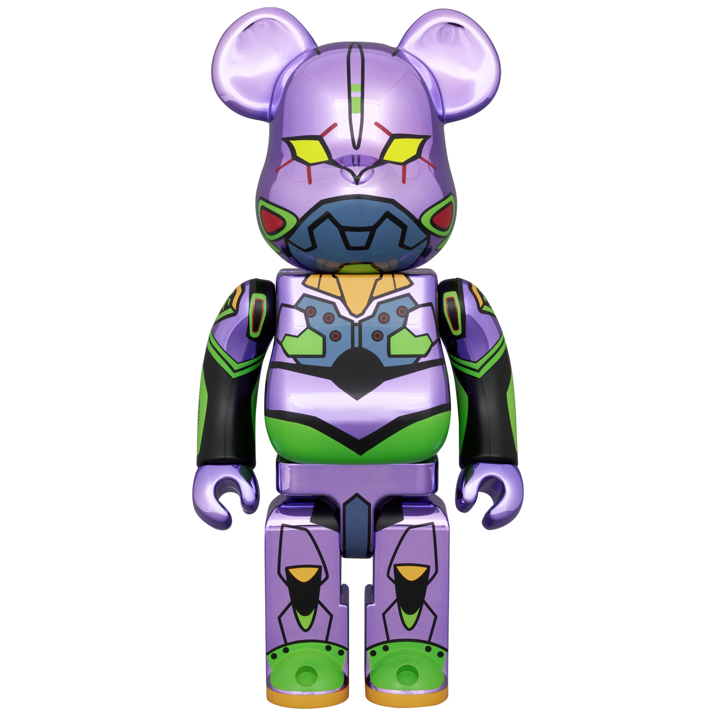 BE@RBRICK エヴァンゲリオン初号機 (新塗装メッキ版) 400％《2026年9月