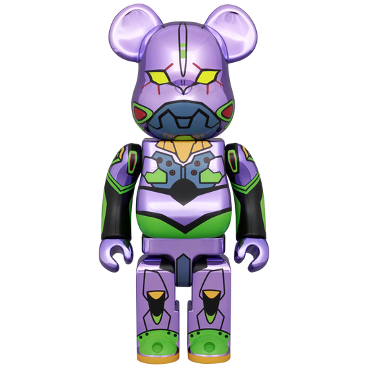 BE@RBRICK エヴァンゲリオン初号機 (新塗装メッキ版) 400％《2026年9月発売・発送予定 受注期間は6月10日まで》_0