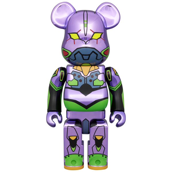 BE@RBRICK エヴァンゲリオン初号機 (新塗装メッキ版) 400％《2026年9月
